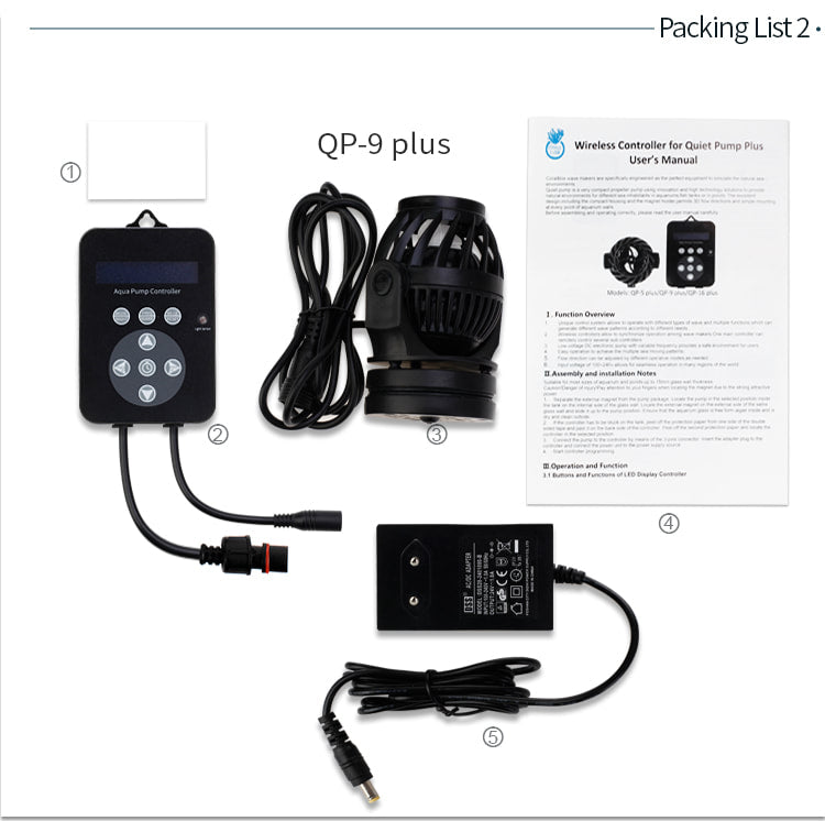 Coral Box Quiet Pump plus Series (QPS9) – Exotic Aquaculture Australia