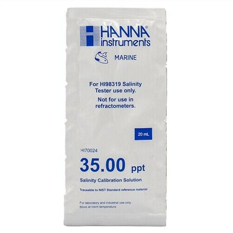 Hanna 35ppt calibration fluid (for use all salinity/conductivity probes)