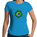 Rasta- Womens Crew T-Shirt (free shipping)