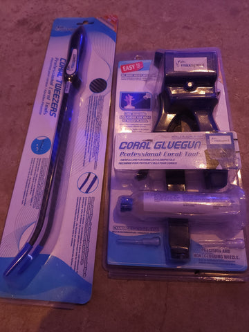 Maxspect Coral Glue Gun / carbon fibre tweezer pack