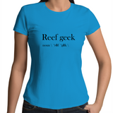 Reef Geek - Womens Crew T-Shirt (free shipping)