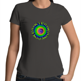 Rasta- Womens Crew T-Shirt (free shipping)