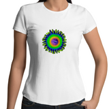 Rasta- Womens Crew T-Shirt (free shipping)