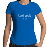 Reef Geek - Womens Crew T-Shirt (free shipping)