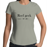 Reef Geek - Womens Crew T-Shirt (free shipping)