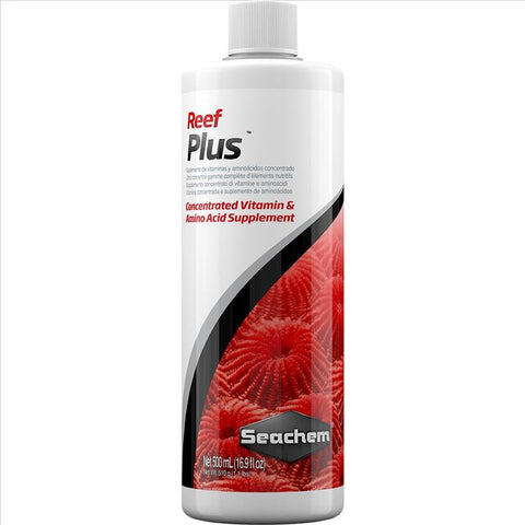 Seachem Reef Plus 500ml - Spectrum of Vitamins, Minerals and Amino's