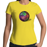 Zoa Globe - Womens Crew T-Shirt (free shipping)