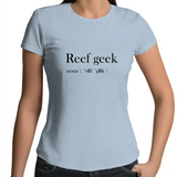 Reef Geek - Womens Crew T-Shirt (free shipping)