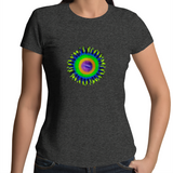 Rasta- Womens Crew T-Shirt (free shipping)