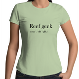 Reef Geek - Womens Crew T-Shirt (free shipping)