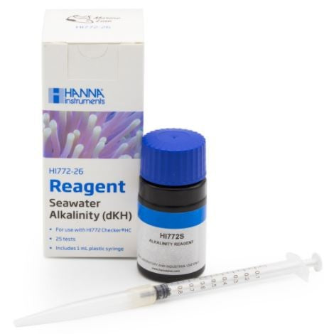 Marine Alkalinity Checker® HC Reagents for HI772 (25 Tests)