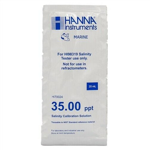 Hanna 35ppt calibration fluid (for use all salinity/conductivity probes)